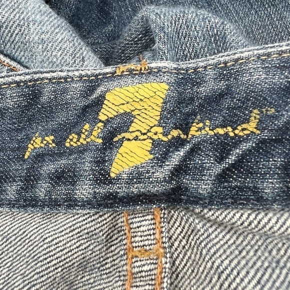 7 For All Mankind “A” Pocket Slim Boot Cut Jeans Size 26 Women’s - Picture 2 of 6